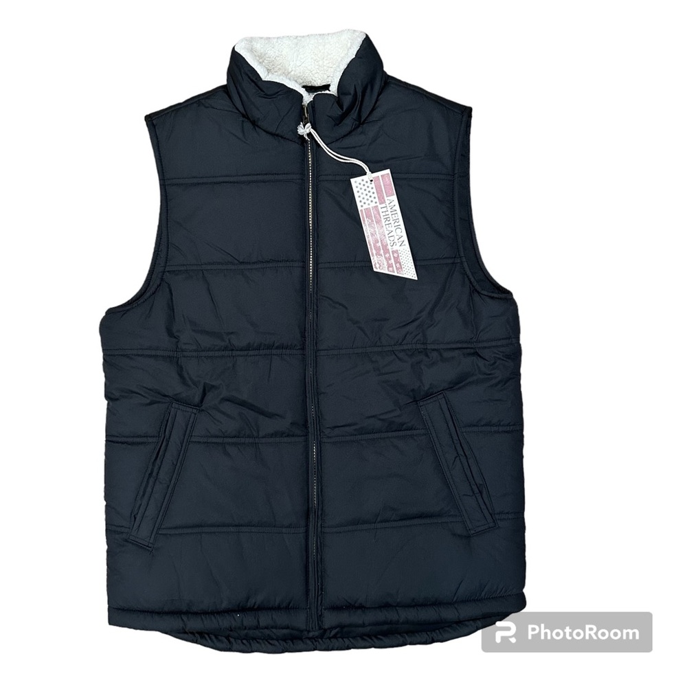 Black Vest by American Threads | New With Tag | Size Small